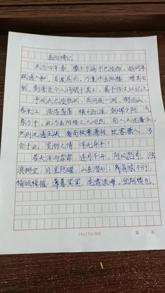 岳阳楼记默写常考哪些名句？