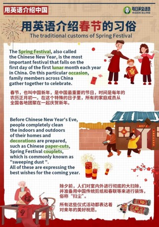 春节习俗 英语作文