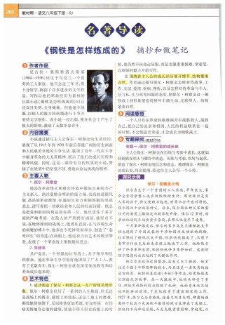 语文八年级下名著导读