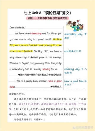 初一英语作文与翻译如何高效掌握？