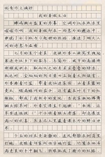 大学生的暑假生活作文