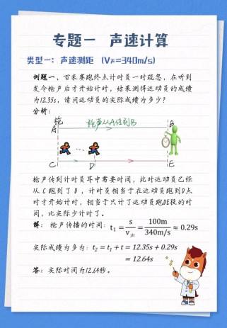 八年级上册物理综合题如何高效突破？