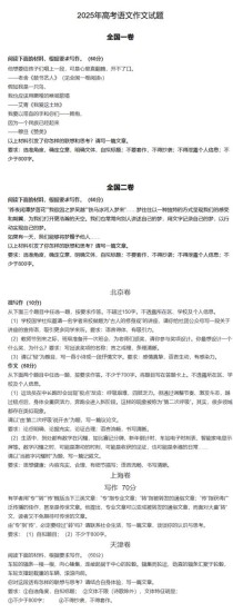 2025高考满分作文有何独特之处？