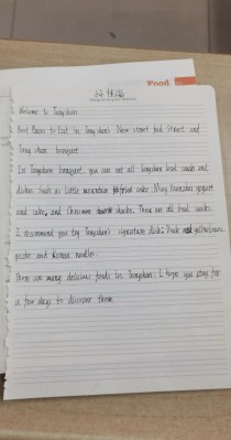 饮食英语作文怎么写？