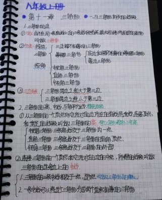 八年级数学上册人教版核心知识点有哪些？