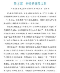 探险的故事作文600字