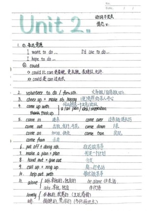 八年级下册英语第二单元