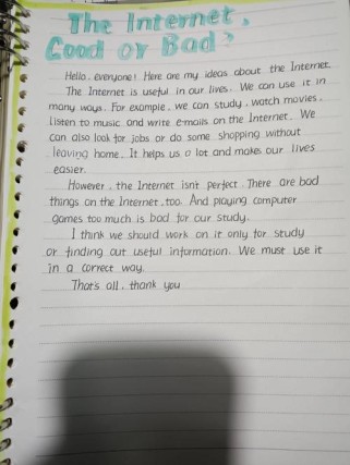 网络危害英语作文，英语作文如何谈网络危害？