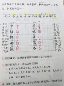 村居咏柳组词，古诗二首有何妙处？