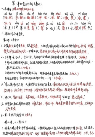 六年级语文重点复习，核心考点有哪些？