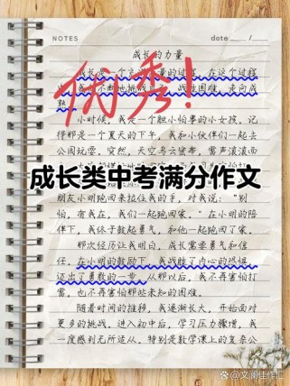 中考满分作文如何助力成长？