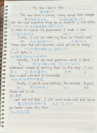 初一英语计划作文怎么写才高效？