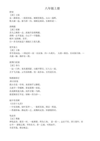 中考古诗文文易错字