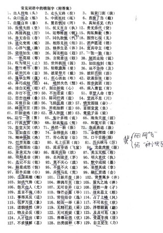 七年级下册语文错别字为何频发？