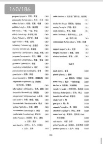冀教版八年级上册英语单词有哪些？