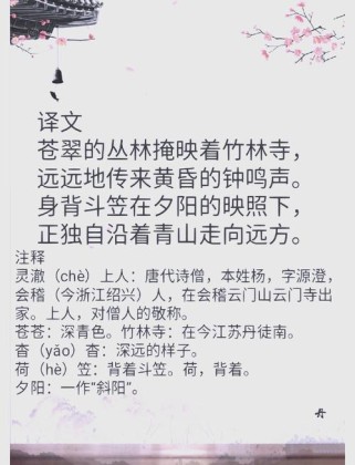 幼儿古诗教案送灵澈上人，如何教懂幼儿理解离别情？