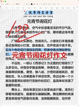2025年元宵节作文该怎么写？