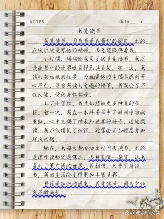 我爱读书的作文怎么写