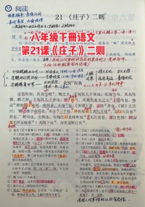 语文八年级下册第六单元