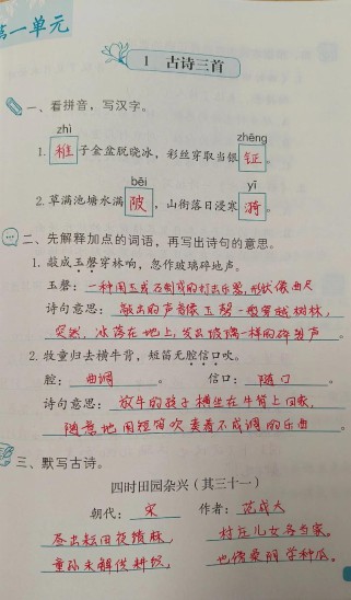 小学古诗词练习题答案是否准确可靠？