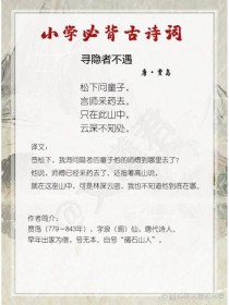 古诗两首寻隐者不遇教案如何设计互动教学？