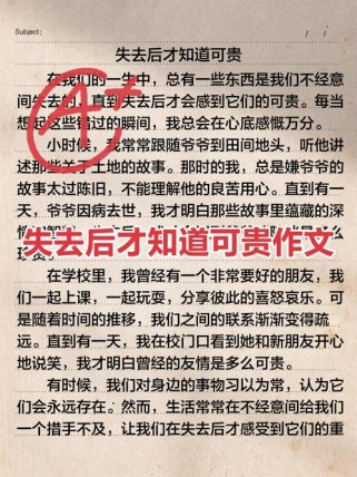 什么是可贵的作文，贵在何处？