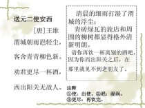 送元二使安西古诗译文为何含千古离愁？