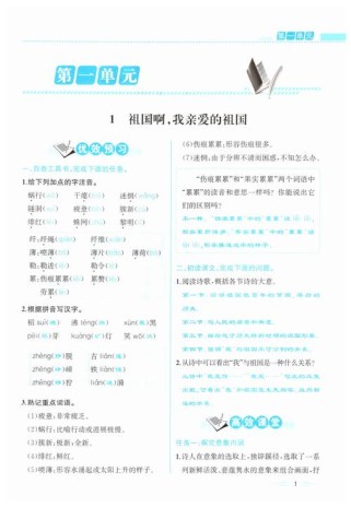 九年级下语文配套答案