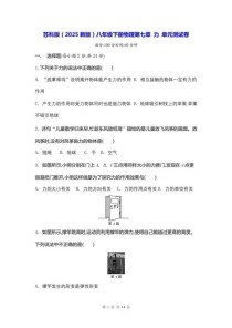 八年级下册第七章力的核心知识点是什么？