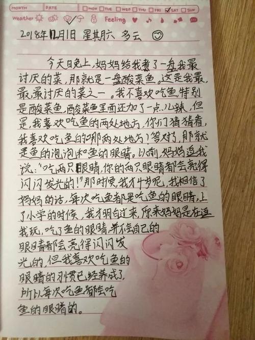 酸菜鱼作文600字