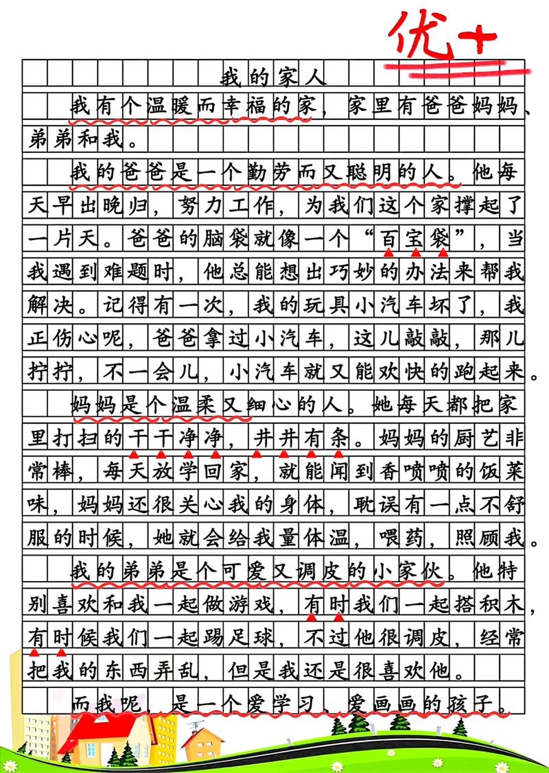 四年级有哪些作文400字的