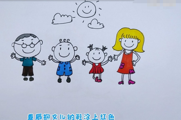 我的一家子包括哪些人