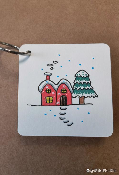 二年级要画雪景图有哪些