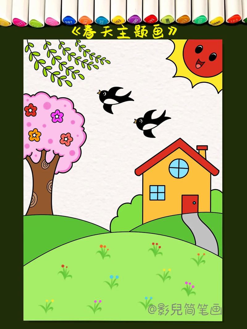 三年级有哪些春天的画
