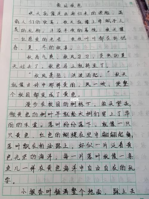 七年级上册第一单元作文怎么写？