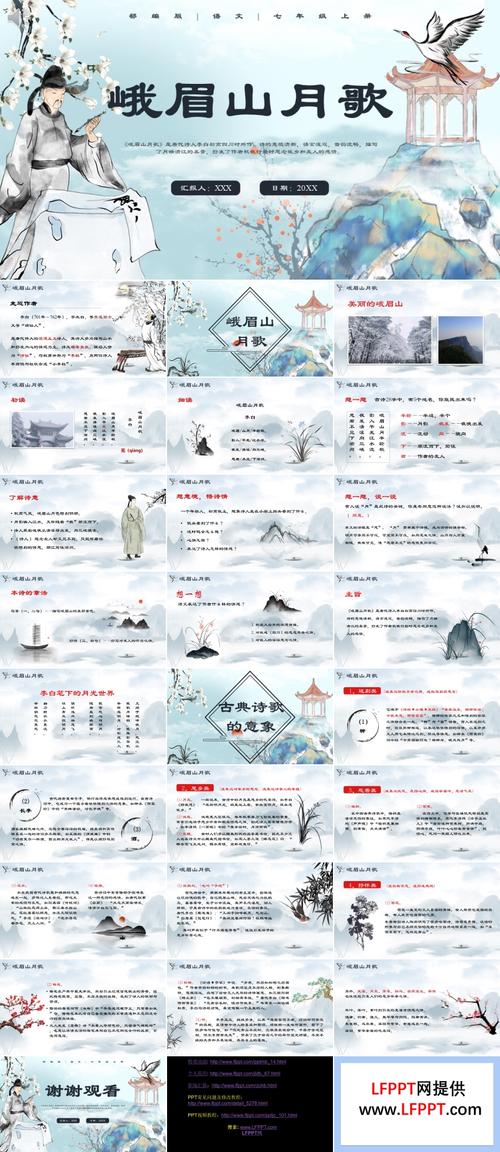 七年级古诗词鉴赏PPT,如何高效引导学生入门?