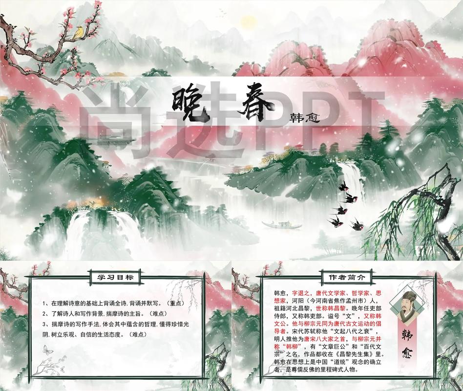 七年级古诗赏析PPT有哪些实用方法?