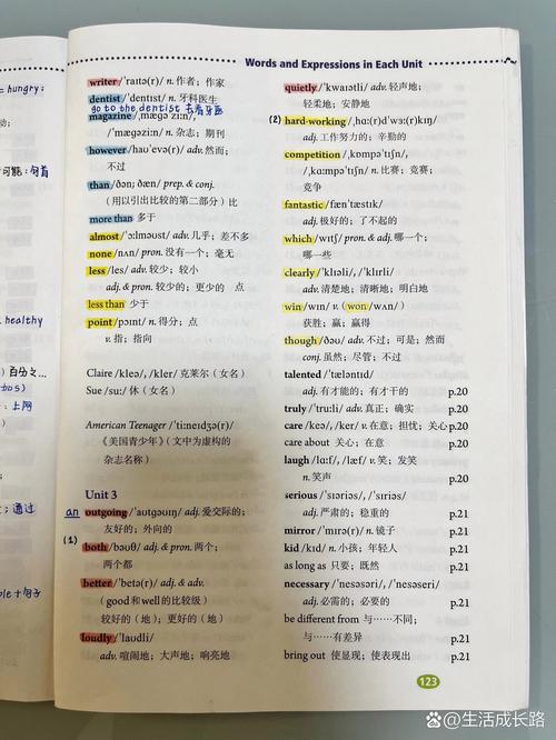 八年级上册英语第三单元2b翻译疑问是什么?