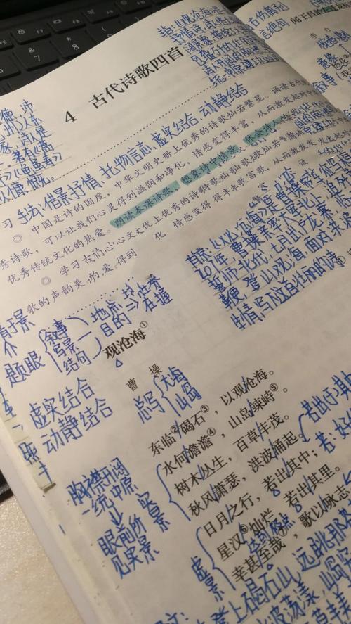 七年级语文第四课古诗词学什么?