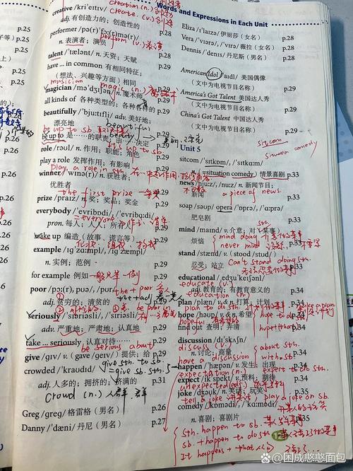 八上英语五单元单词表重点有哪些?