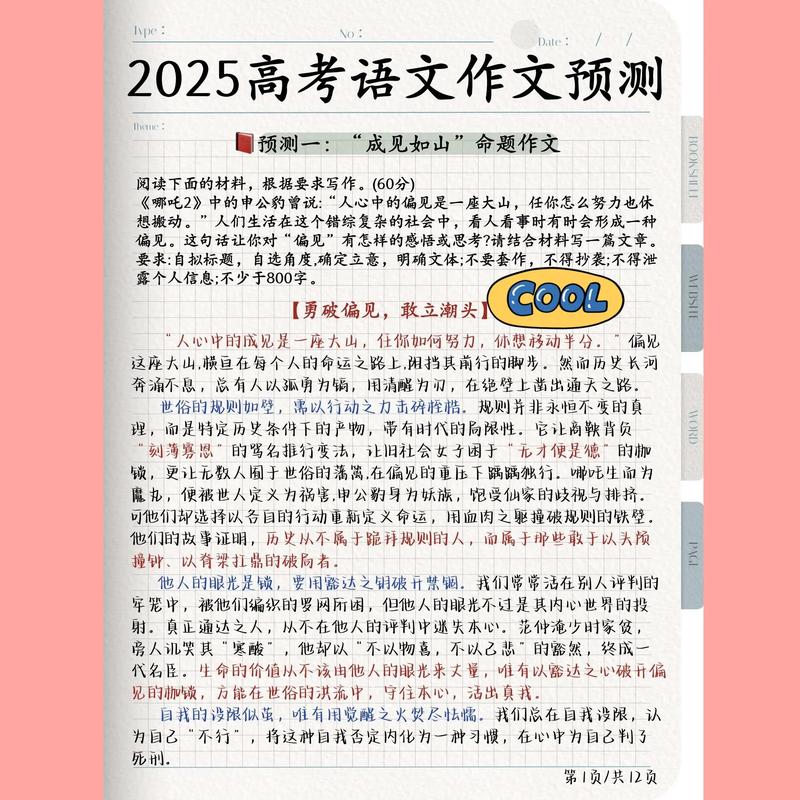 2025全国3卷满分作文有何秘诀?