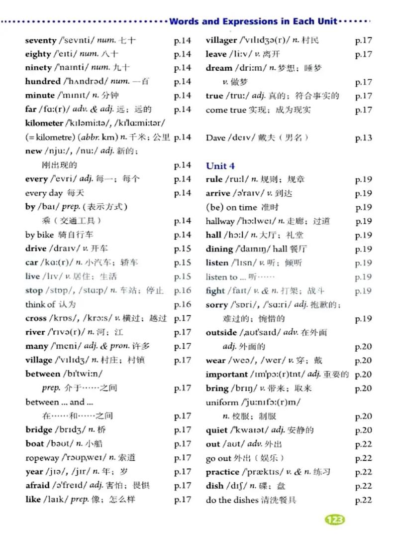 七年级下册英语单词人教版朗读哪里听?
