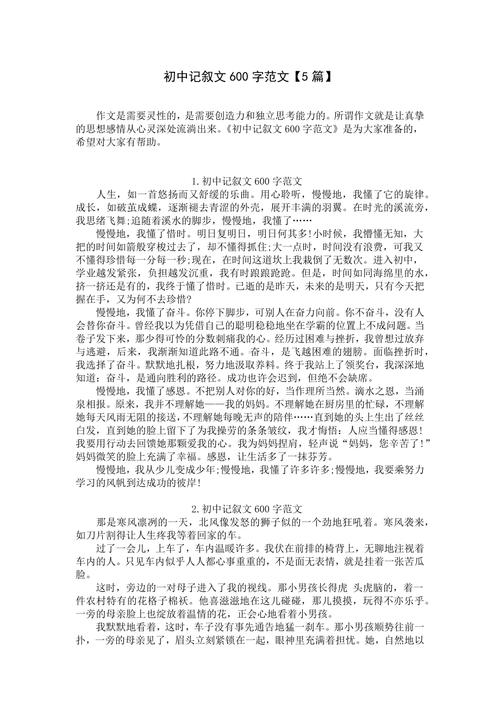 初中优秀作文600字大全,如何快速提升写作能力?