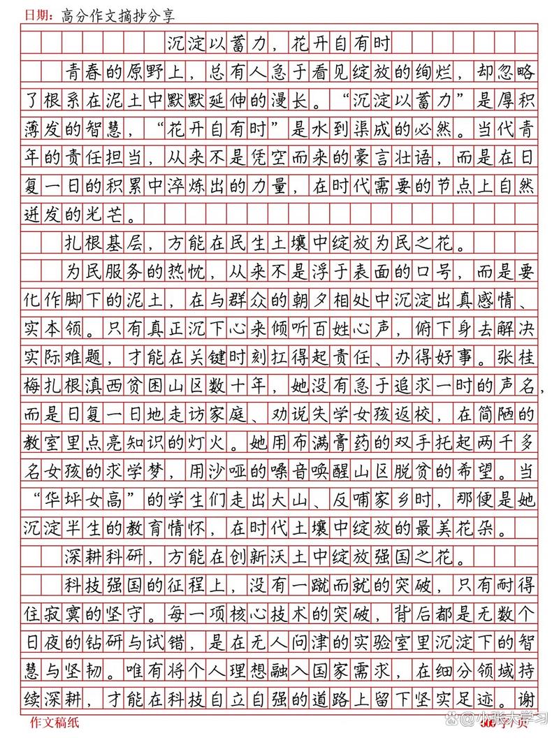 2025江苏满分作文有何独到之处?