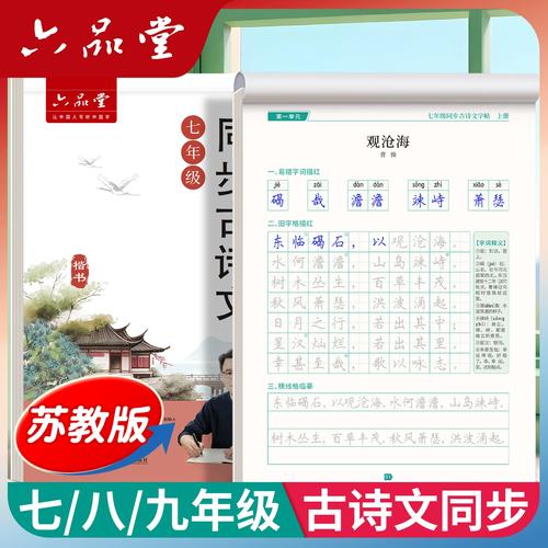 苏教版七年级古诗词有哪些重点篇目?