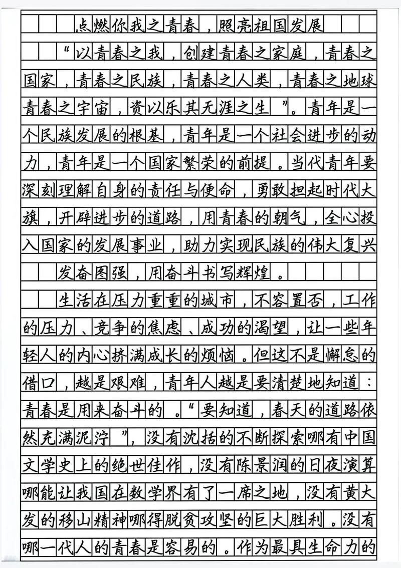 2011高考新课标作文