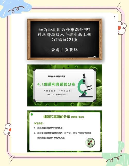 人教版八年级生物上册PPT哪里找？