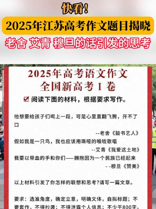 2025年江苏高考作文