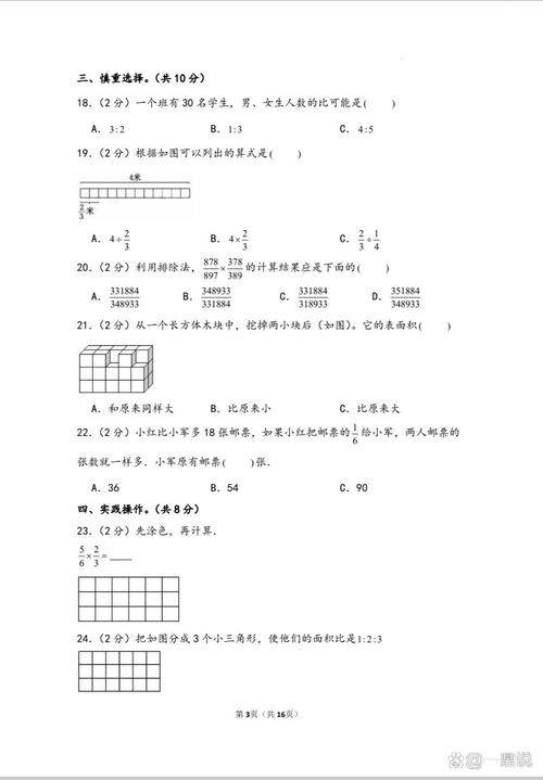 苏教版六年级上册练习与测试有何重点难点？