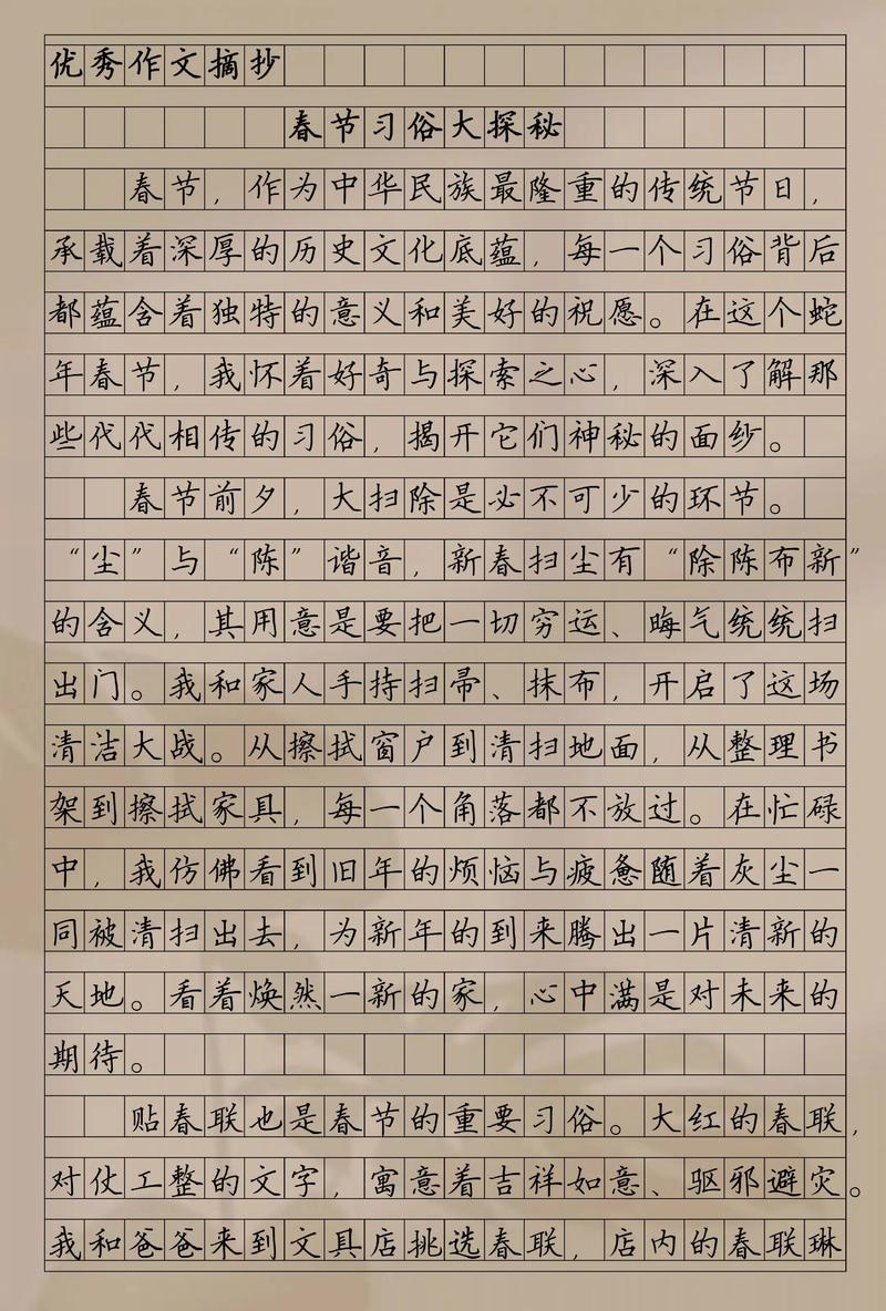 春节作文500字,藏着怎样的童年记忆?
